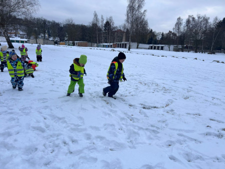 Užíváme si sněhové nadílky
